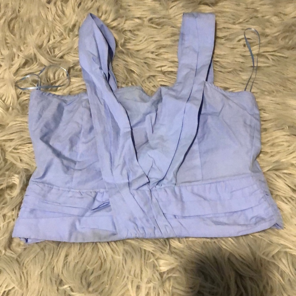 Super cute Zara crop top!